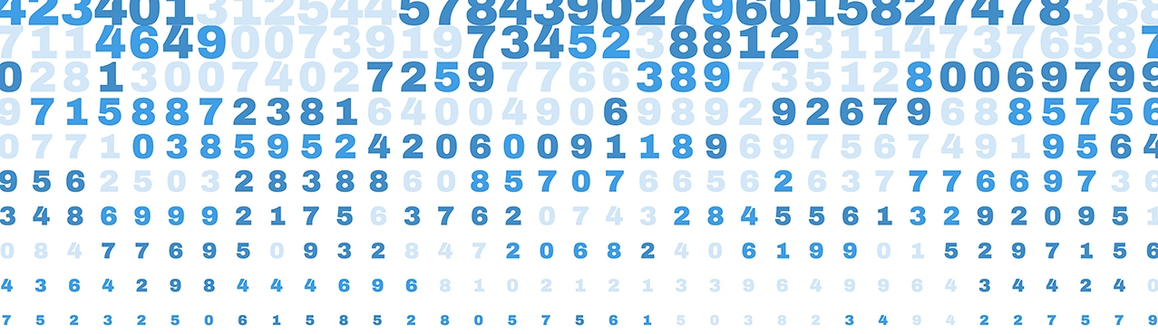 Coding Seminar design, blue numbers