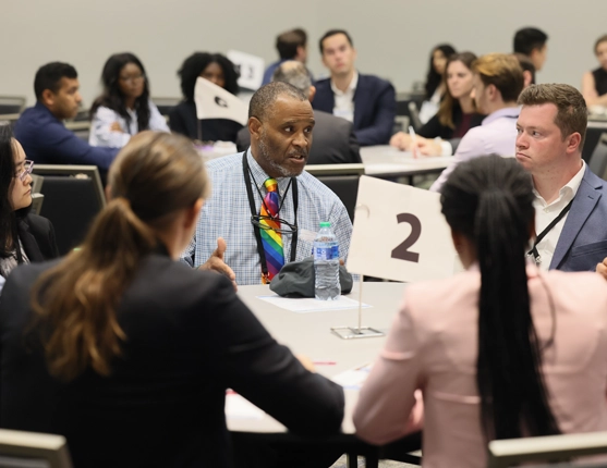 Image: Group at Speed Mentoring 2023