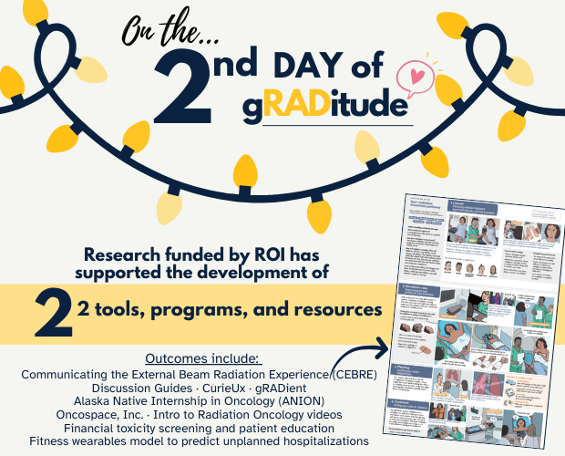 Day 2 of the ROI's 12 Days of gRADitude