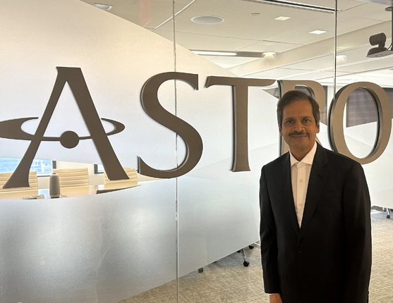 Image: Dr. Kavadi in ASTRO offices